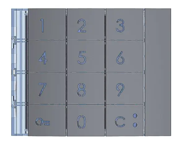 Produktfoto 1 von Frontblende Zehnertastatur Allstreet