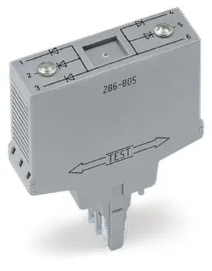 Produktfoto 1 von Bauteilmodul mit Diode,mit 5 Stück,Diode 1N4007,grau