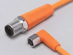 Produktfoto 1 von Verbindungskabel <50VAC 2,5m PVC Gehäuse PVC orange EPDM IP65/67-69K