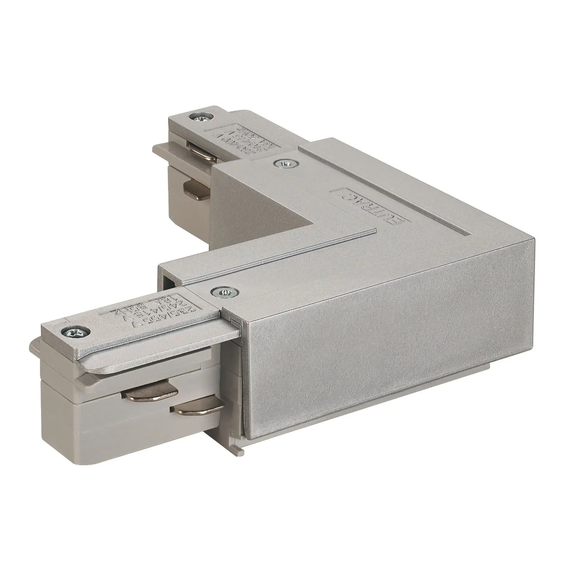 Produktfoto 1 von EUTRAC L-Verbinder Erde innen silbergrau