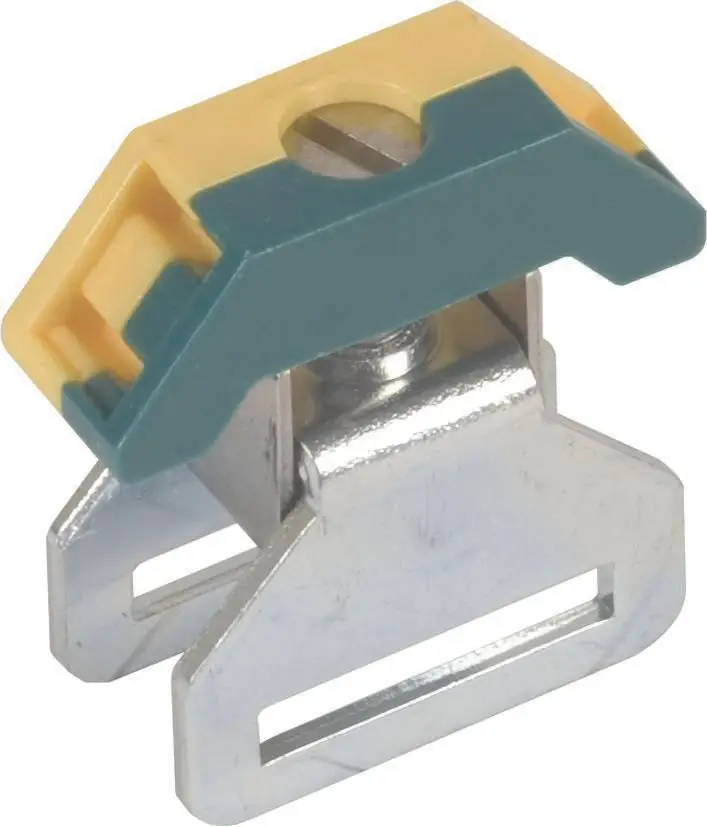 Produktfoto 1 von Anschlussklemme 35qmm grün/gelb für Sammelschiene 18x3mm