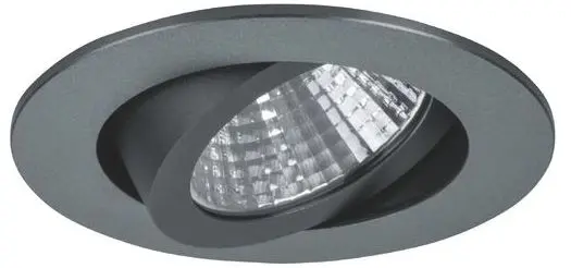 Produktfoto 1 von LED-Einbaustrahler 350mA,7W,3000K,titan