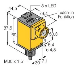 Produktfoto 1 von Ultraschallsensor Reflexionstaster