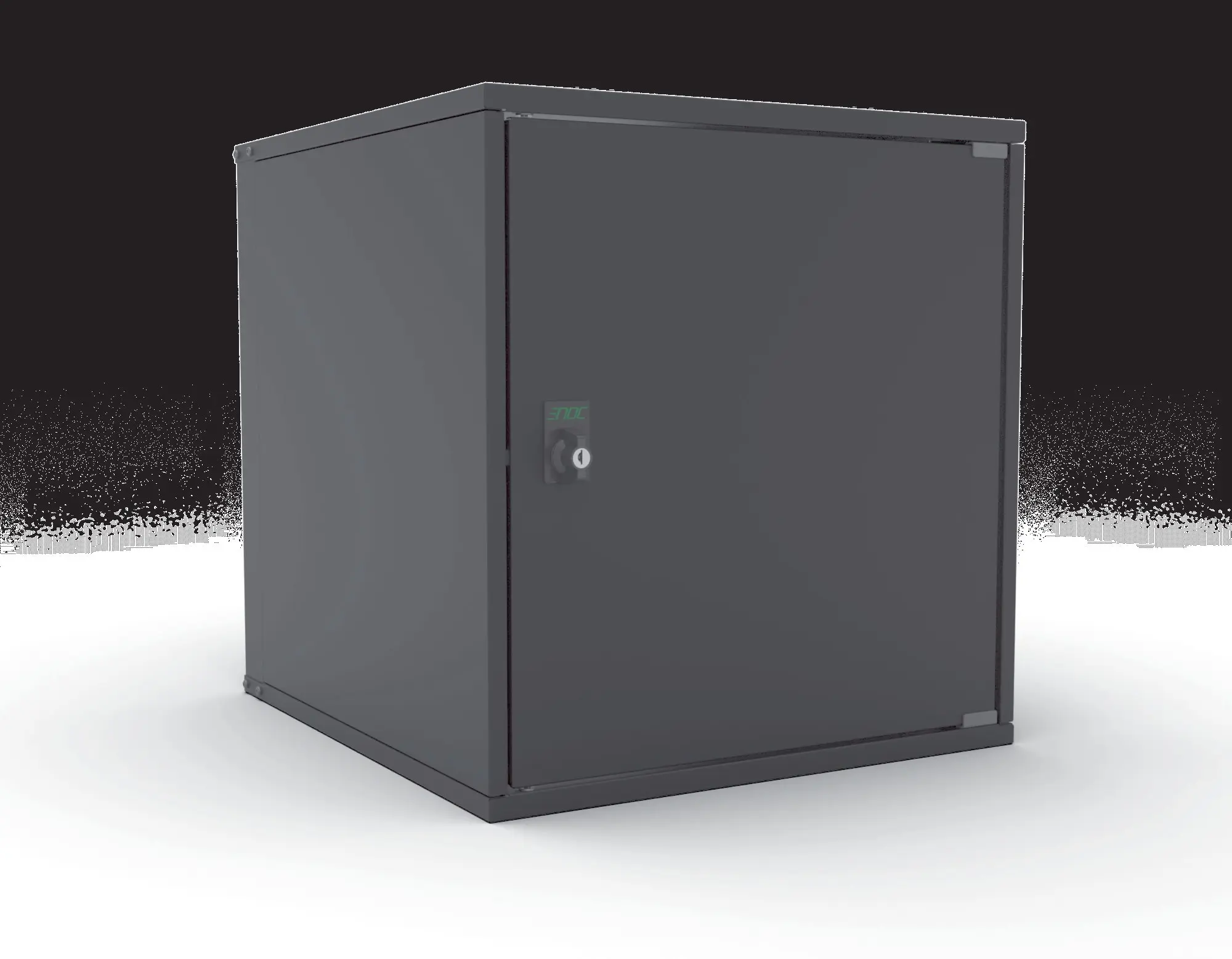 Produktfoto 1 von 19" Basic Wandschrank 12HE, 600mm Tief, Schwarz