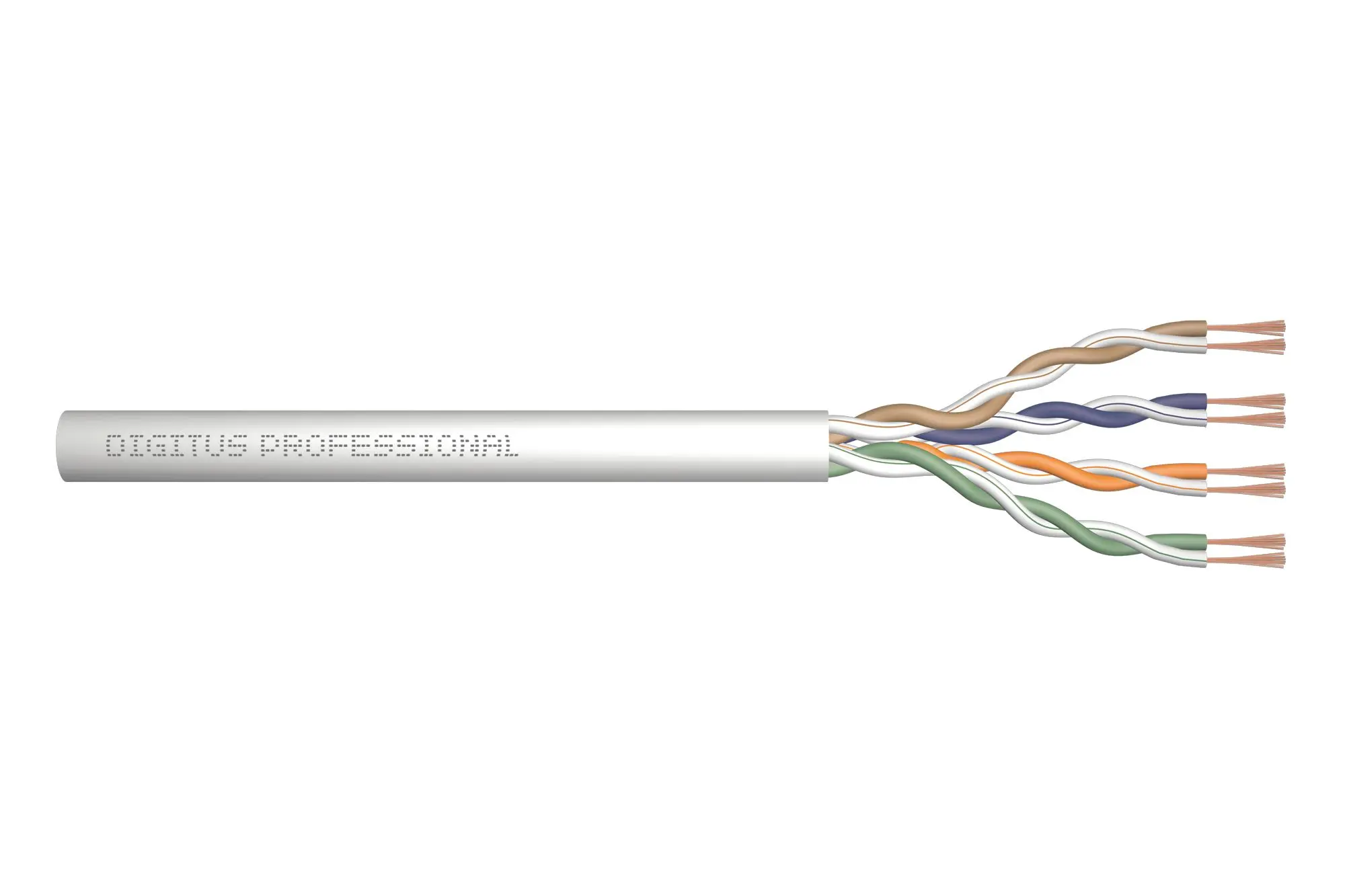 Produktfoto 1 von CAT 5e U/UTP Twisted Pair Roh-Patchkabel