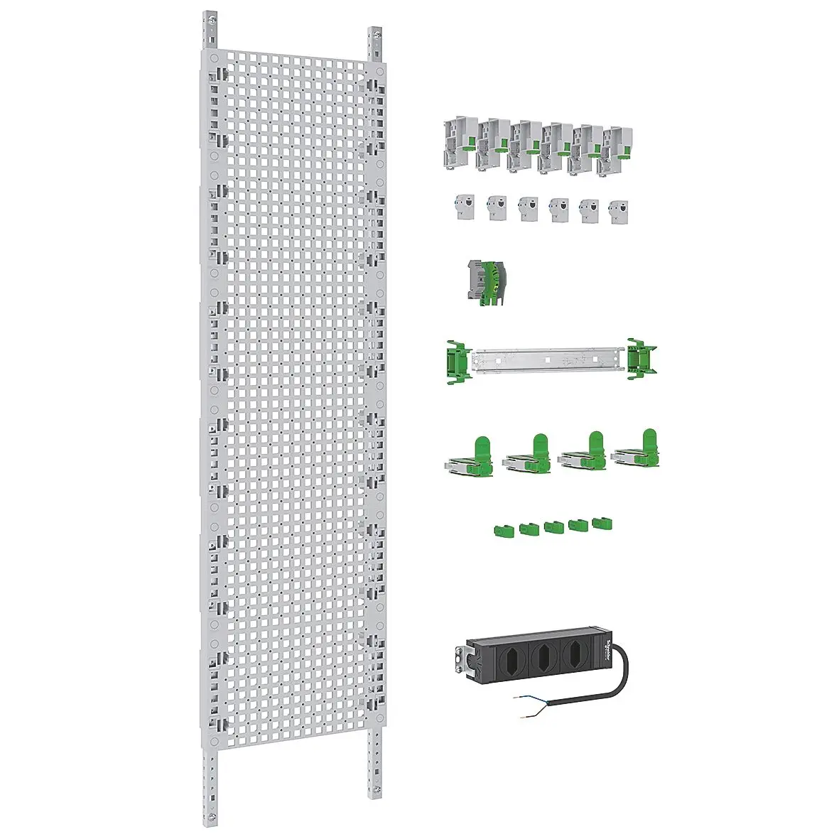 Produktfoto 1 von Multimediafeld FB1 BH7 LexCom Home, 6xRJ45 S-One 4xFix Box,5xFix Cable,EU-St