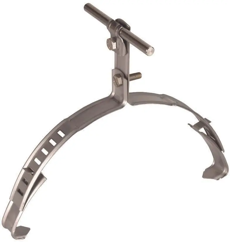 Produktfoto 1 von Dachleitungshalter DEHNQUICK NIRO f. Rd 6-10mm verstellbar 120-240mm
