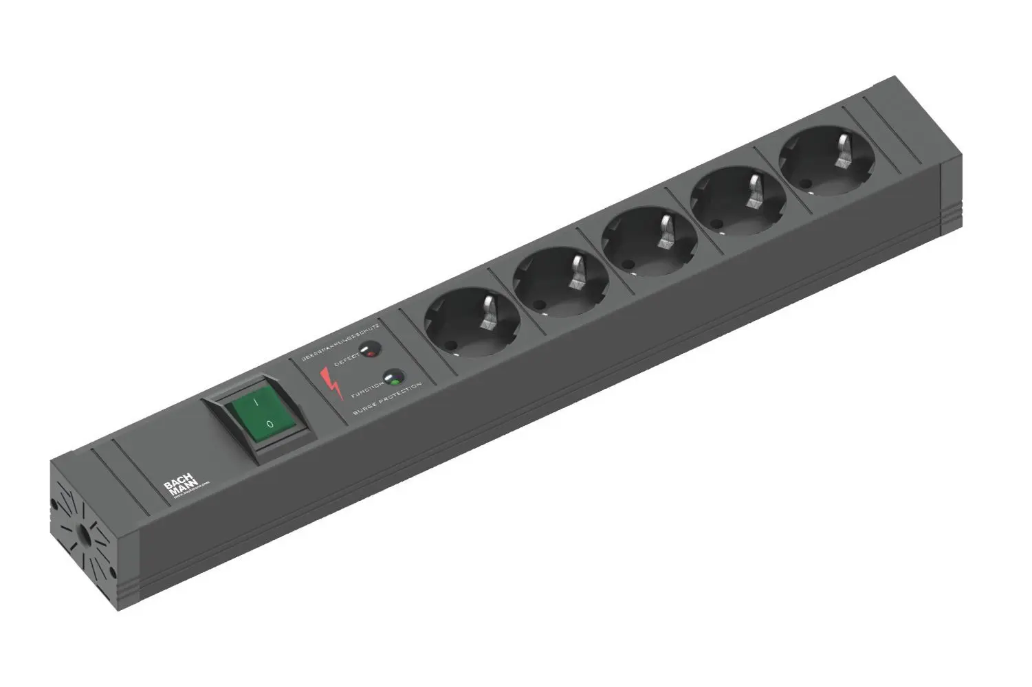 Produktfoto 1 von Steckdosenleiste Connect Line 5xSchutzkontaktsteckdose