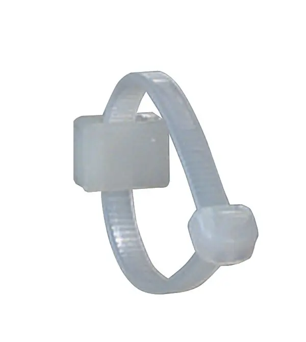 Produktfoto 1 von Kabelbinder Colring, farblos, innenverzahnt, 3,5x140mm BreitexLänge