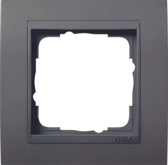 Produktfoto 1 von Abdeckrahmen 1fach f.anthrazit Event anthrazit