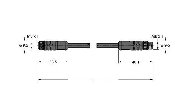 Produktfoto 1 von Hochtemperaturfeste Aktuator- und Sensorleitung Verbindungsleitung