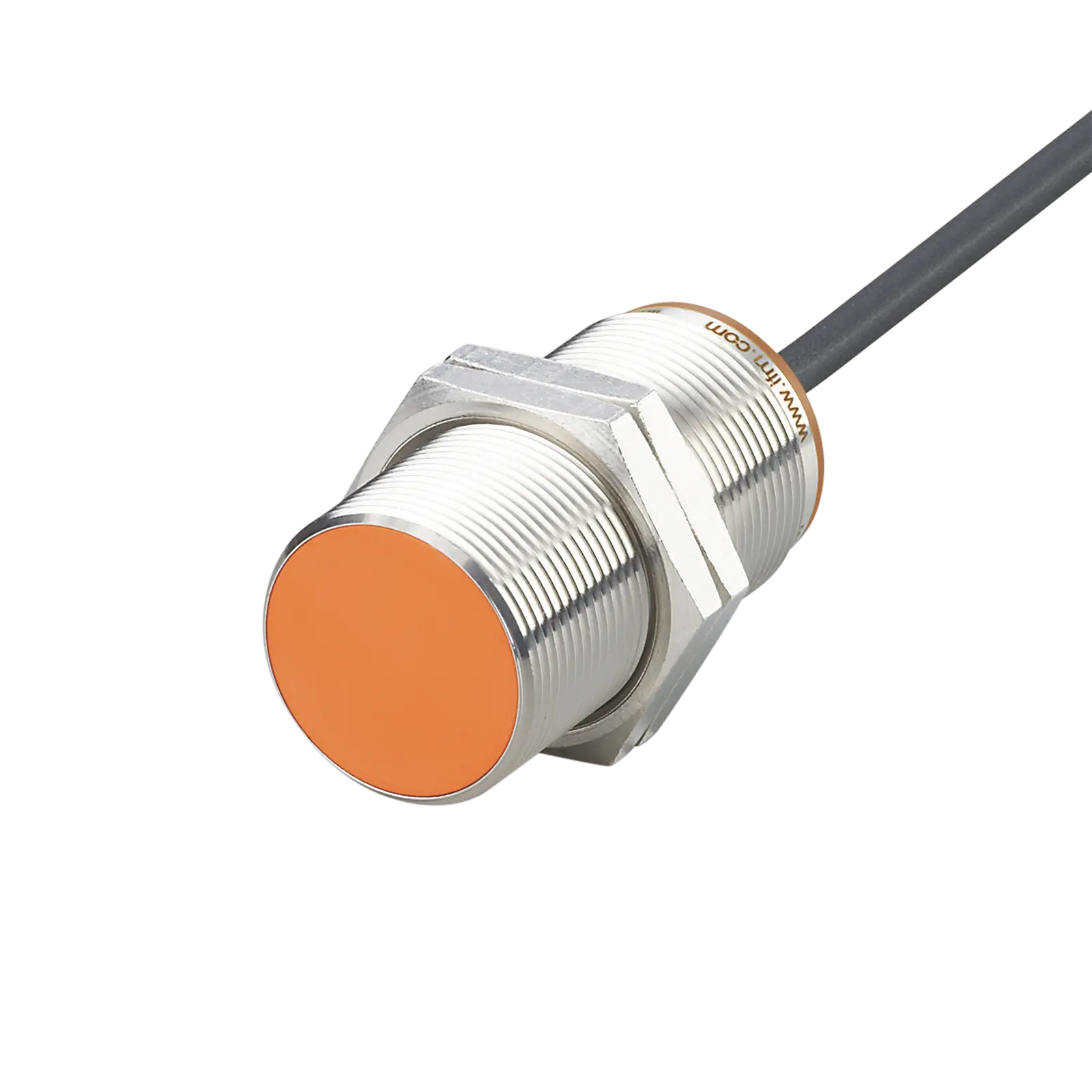 Produktfoto 1 von Ind.Sensor M30x1,5 L=60 Sn=15mm bündig S DC PNP 2m PUR IP65-69K 3L 100Hz