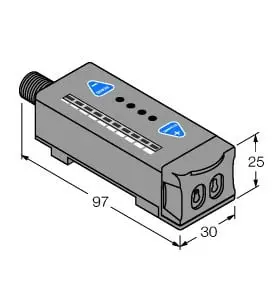 Produktfoto 1 von Opto Sensor, Lichtleiter-Sensor für Glaslichtleiter