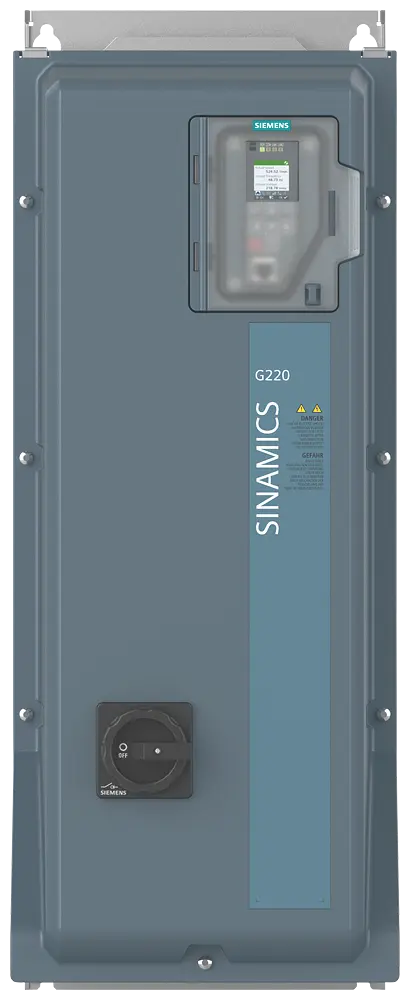 Produktfoto 1 von SINAMICS G220 Clean Power, 3AC 380...500V, 37kW/50hp, IP55 / UL 12