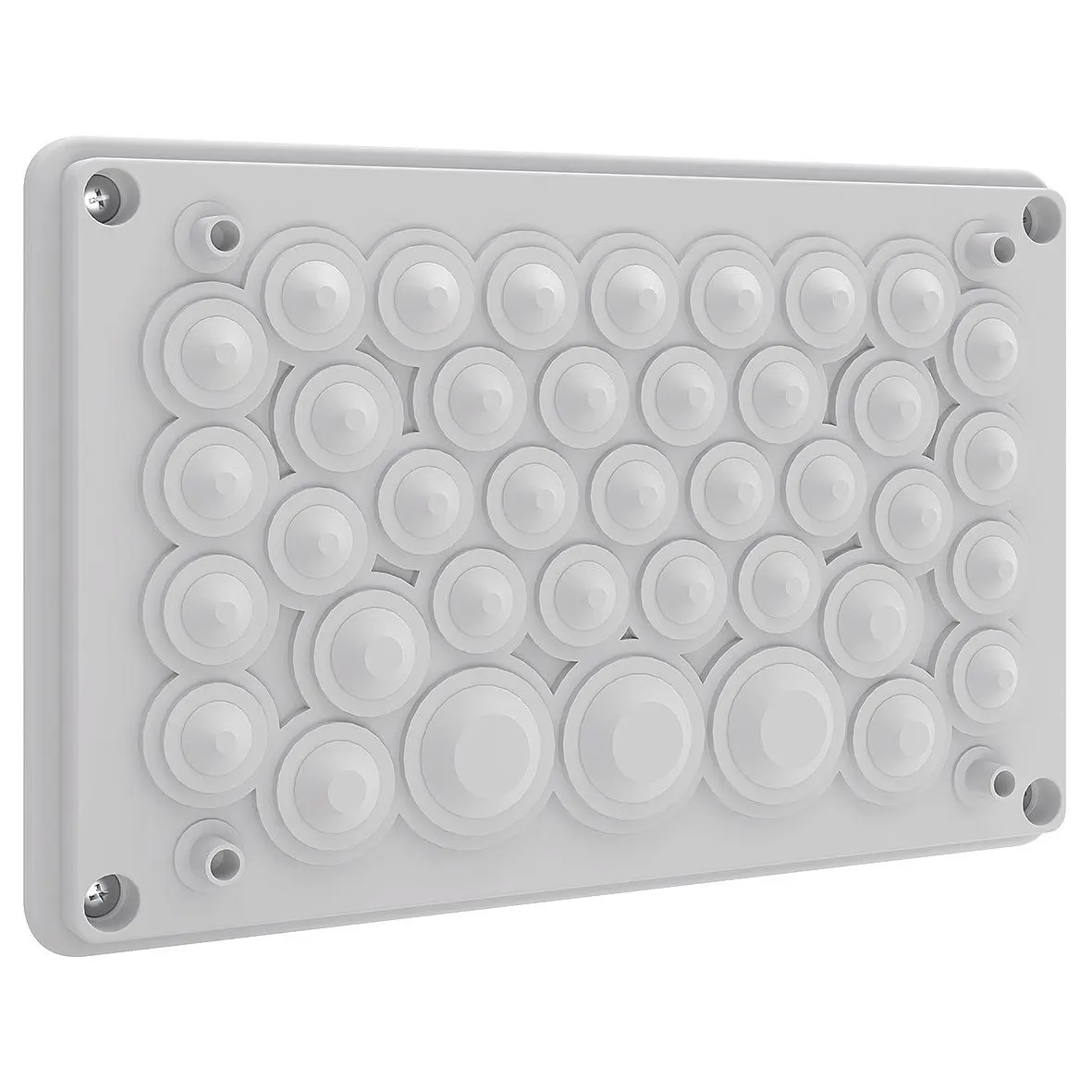 Produktfoto 1 von Leitungseinf.-platte IP55 für NE/NP/R, mit Membrane
