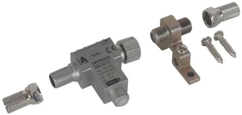 Produktfoto 1 von Blitzstromableiter DEHNgate für 75 Ohm SAT- und BK-Anlagen