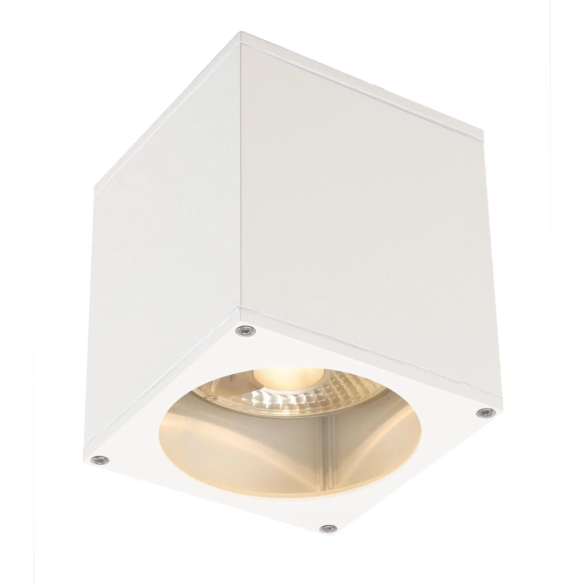 Produktfoto 1 von BIG THEO CEILING OUT Deckenleuchte eckig weiß ES111 max.75W