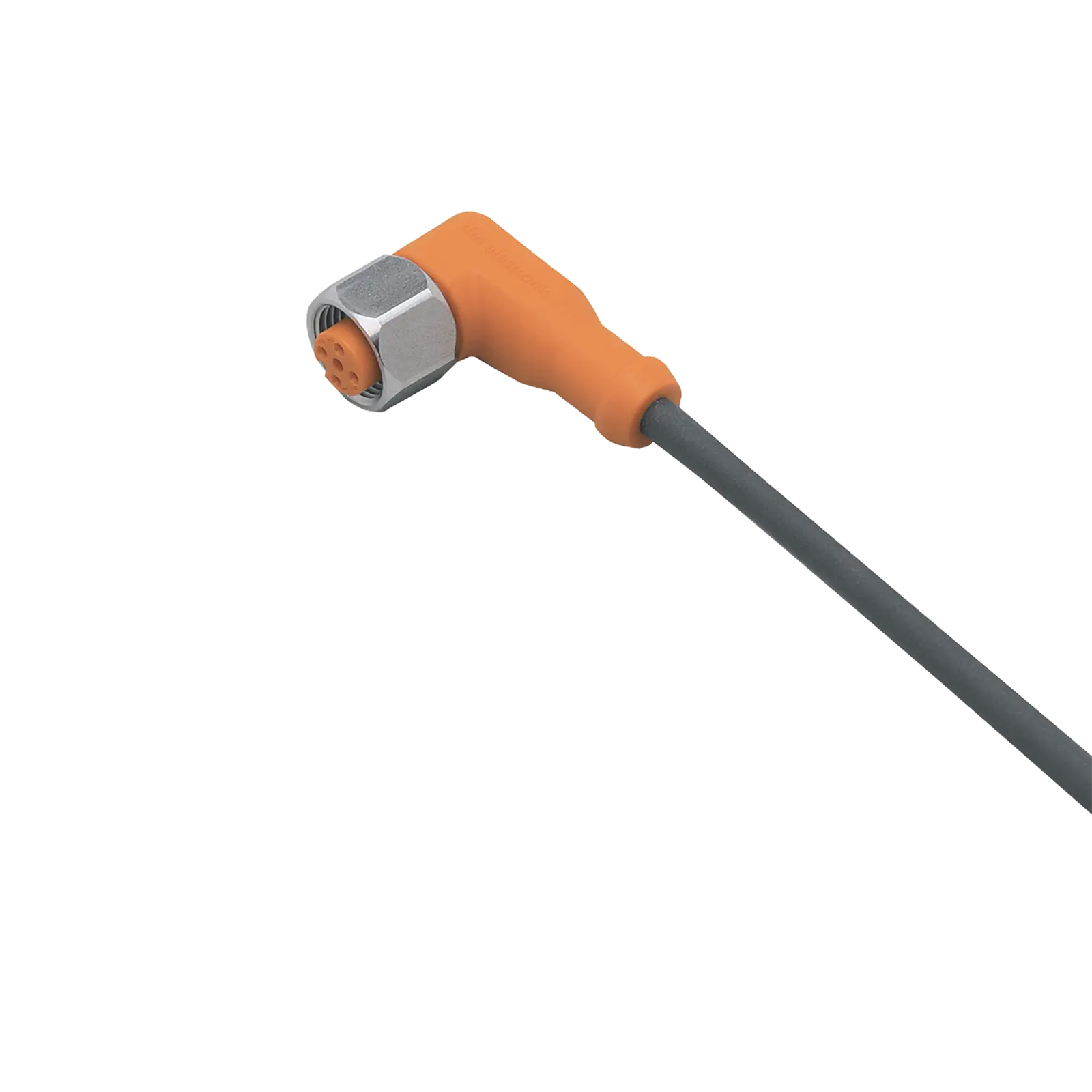 Produktfoto 1 von Anschlusskabel m.Buchse <250VAC 5m PUR Geh. TPU orange FKM IP65/67-69K
