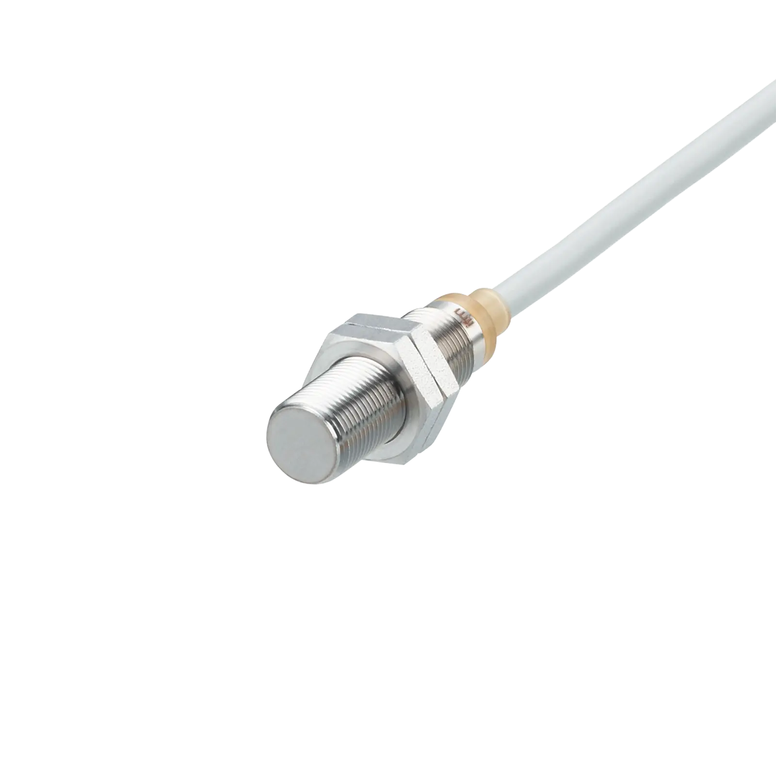 Produktfoto 1 von Ind.Sensor M12x1 L=40 Sn=4mm bündig S DC PNP 2m MPPE-Kabel IP65-69K 3L 100Hz