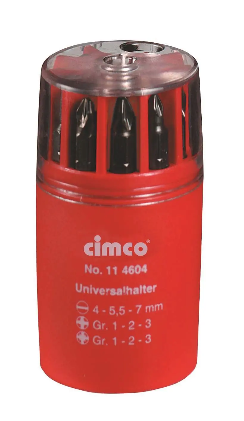 Produktfoto 1 von Bit-Box Schlitz 10 teilig Ph Pz 10teilig mit Sternaufnahme für Bits und
