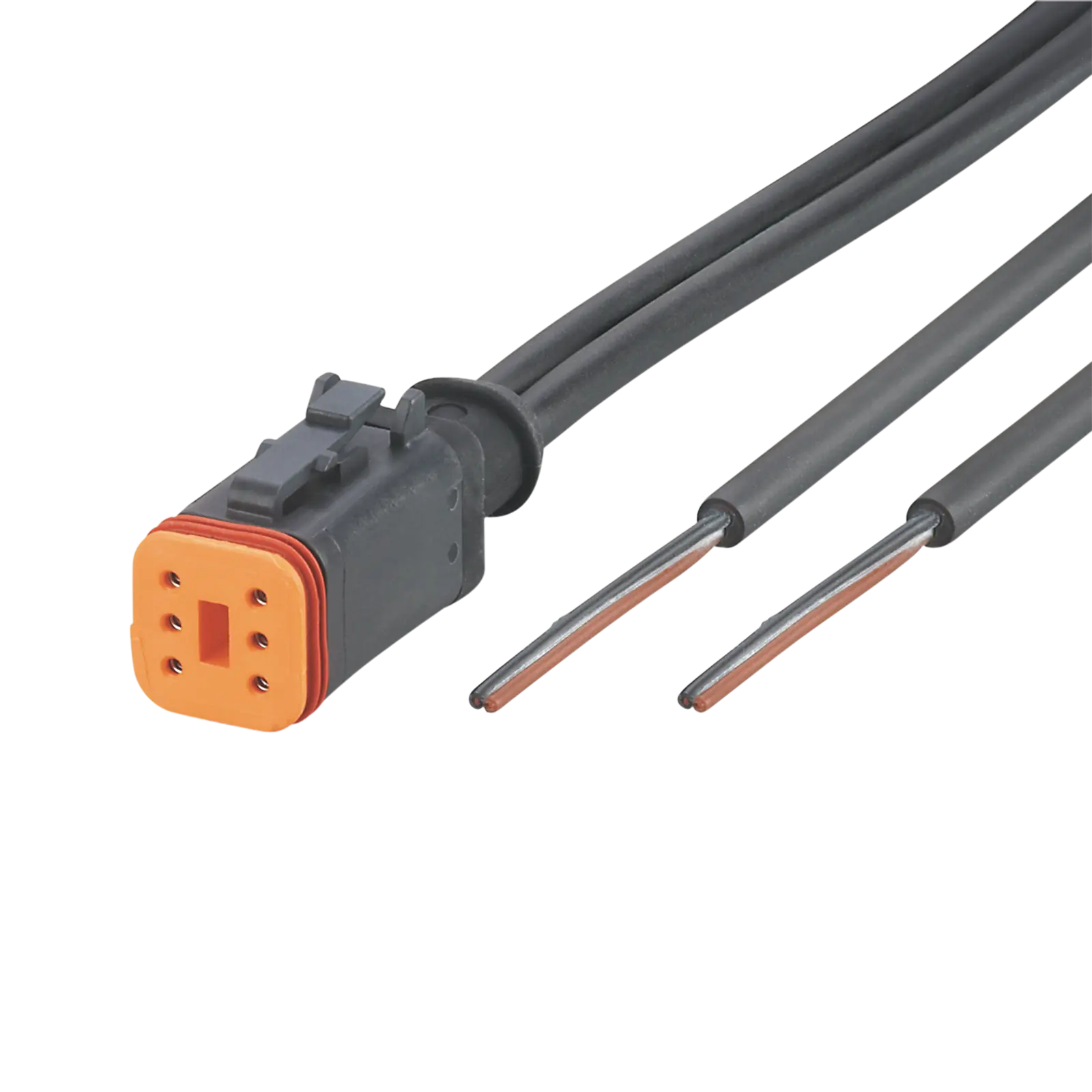 Produktfoto 1 von Y-Verbindungskabel 2 1m PUR Gehäuse PA IP67