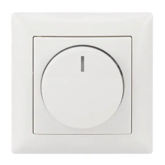 Produktfoto 1 von Busch-Drehdimmer, alpinweiß, Busch-Dimmer, UP-Drehdimmer