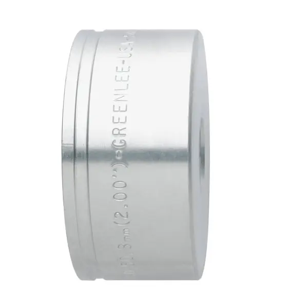 Produktfoto 1 von SlugBuster-Matrize, 15,2mm, PG9, max. Materialstärke V2A-Stahl 2,5mm