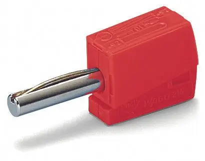 Produktfoto 1 von Bananenstecker,für Buchsendurchmesser 4 mm,rot