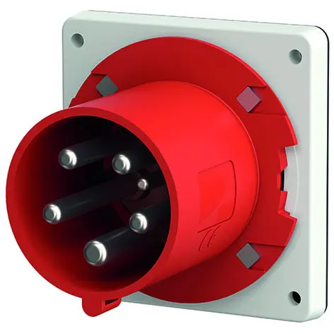 Produktfoto 1 von Anbaustecker, 63A5p6h400V, IP44
