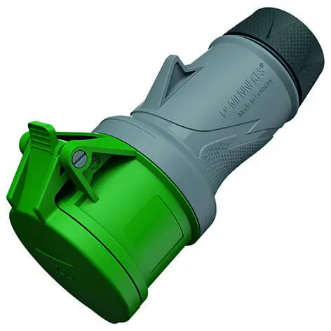 Produktfoto 1 von CEE Kupplung Xtra R 16A 5p 10h 500V IP54