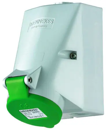 Wanddose, 16A5p2h>50-500V, IP44