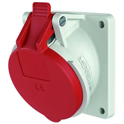 Produktfoto 1 von Anbaudose schraeg, 16A5p 6h400V, IP44
