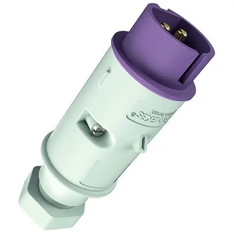 Produktfoto 1 von Stecker, 16A2p0h, Kleinsp., IP44