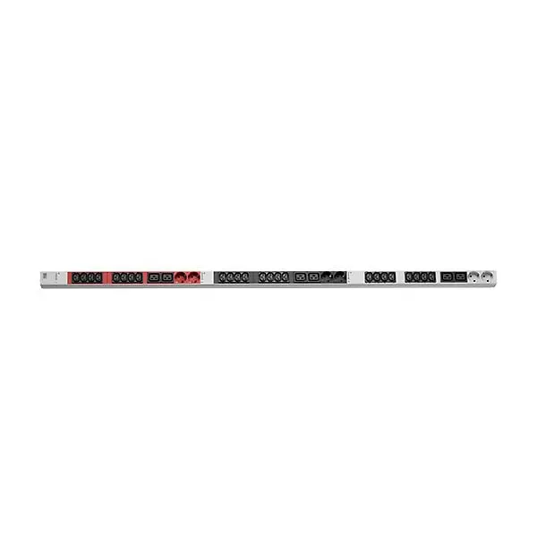 Produktfoto 1 von ALU 1HE 24xC13 6xC19 6xSchuko 3m CEE 16A