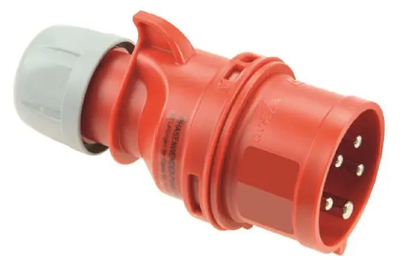 Produktfoto 1 von Stecker 32A 5P 6h IP44