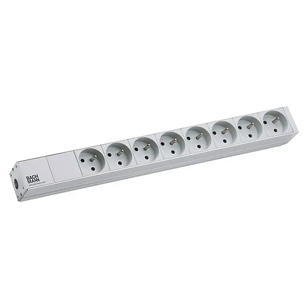 Produktfoto 1 von 19" 1HE 8xUTE 1xKlemme