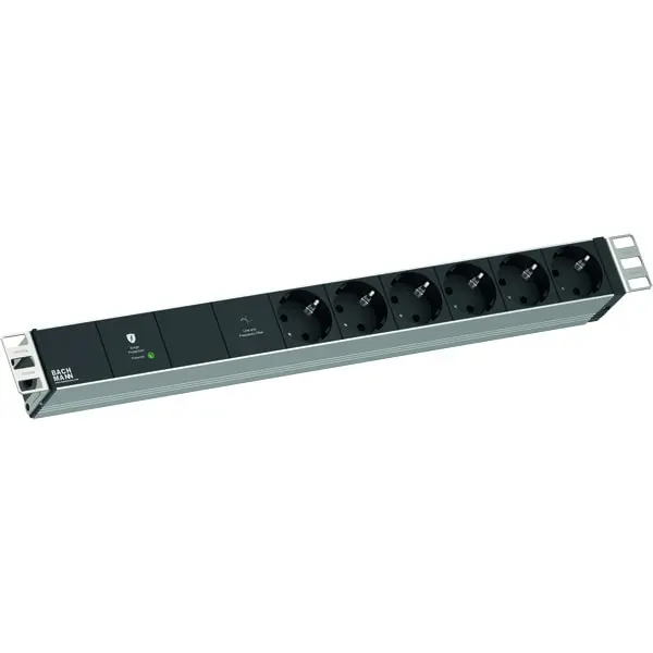 Produktfoto 1 von 19" 1HE VM 6xCEE7/3 1xGVS-Plus 2, 0m CEE7/7"