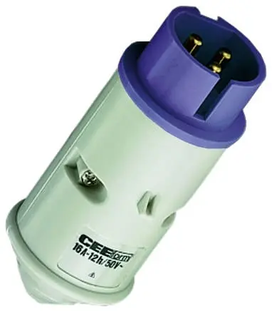 Produktfoto 1 von Stecker, 16A3p0h, Kleinsp., IP44