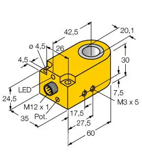Produktfoto 1 von Induktiver Sensor Ringsensor