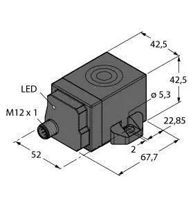 Produktfoto 1 von Induktiver Sensor für die Lebensmittelindustrie uprox+