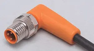 Produktfoto 1 von Anschlusskabel m.Stecker <50VAC 5m PUR Geh. TPU orange IP65/67-69K