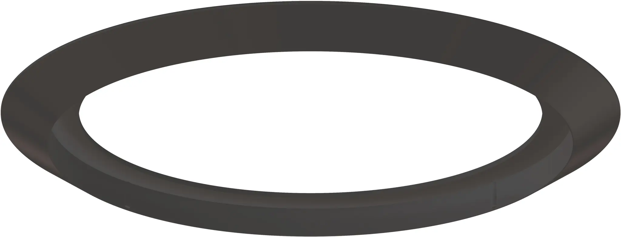 Produktfoto 1 von Abdeckrahmen für theRonda FLAT DE schwarz