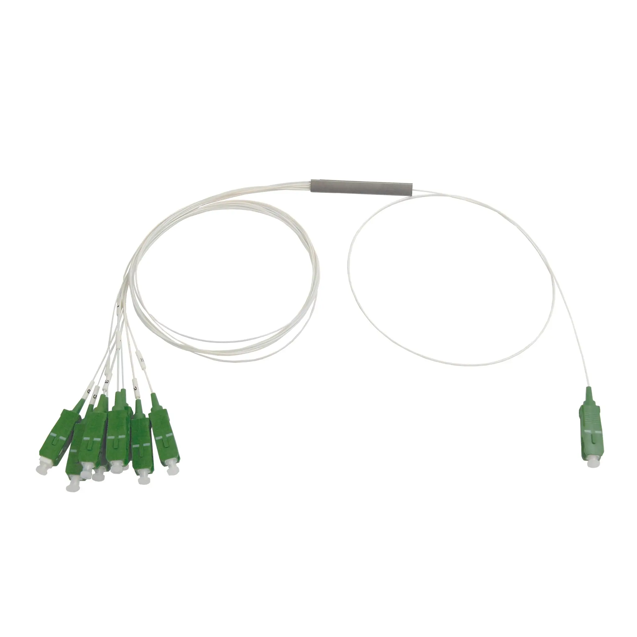 Produktfoto 1 von Optischer 8-fach Verteiler Anschlüsse SC/APC