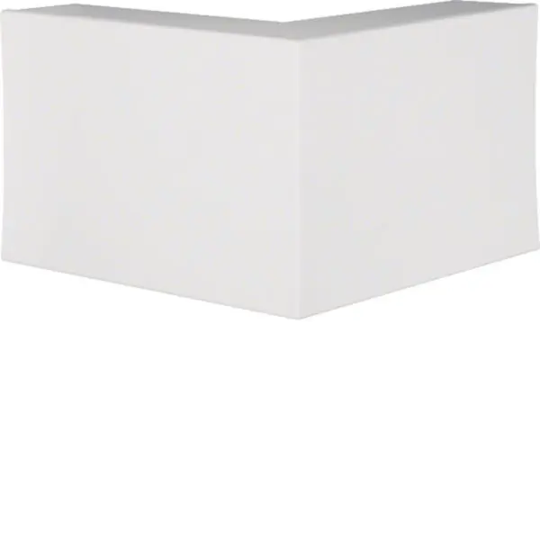 Produktfoto 1 von Außeneck aus Grundprofil aus PVC zu FB 100x230mm verkehrsweiß
