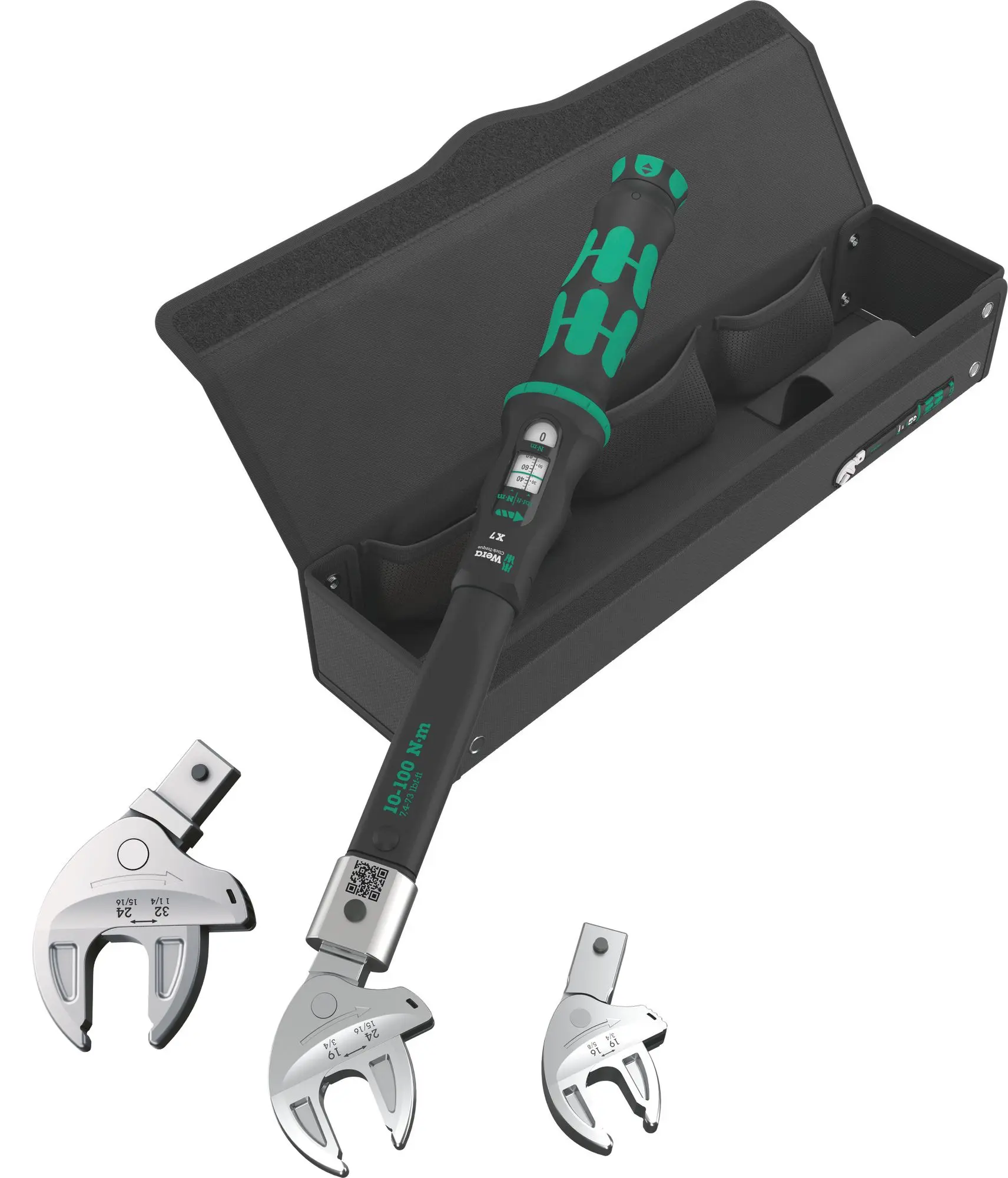 Produktfoto 1 von 9530 Drehmomentschlüssel-Set für Wärmepumpen/Klima 4-teiliger