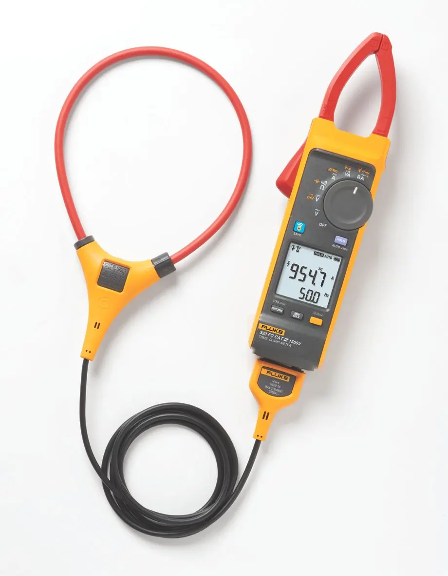 Produktfoto 1 von Echteffektiv- AC/DC messzange  mit iFlex CAT III 1.500 V