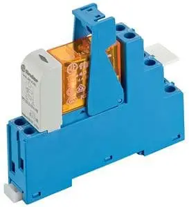 Produktfoto 1 von Koppelrelais mit Schraubanschlüssen, 1 Wechsler 16 A, Spule 24 V AC