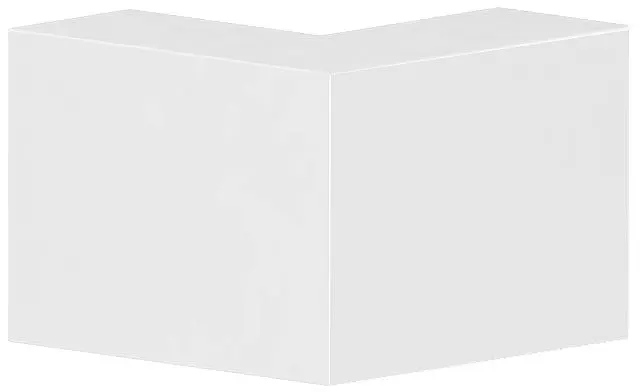 Produktfoto 1 von Außeneckhaube 60x110/80-9010, für BRA und BRS, alpinweiß beschichtet