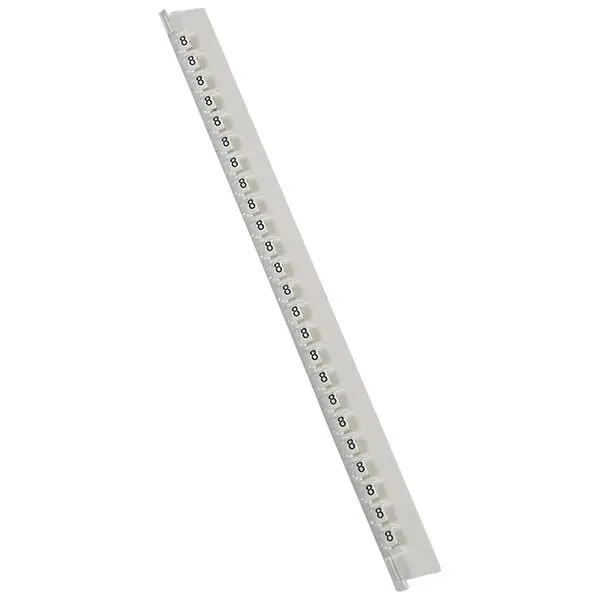 Produktfoto 1 von Kennzeichnungssystem Memocab, Ziffer:8 Schwarz auf Weiß