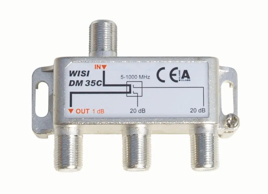 Produktfoto 1 von Abzweiger 2-fach 20dB 5...1000MHz Klasse A